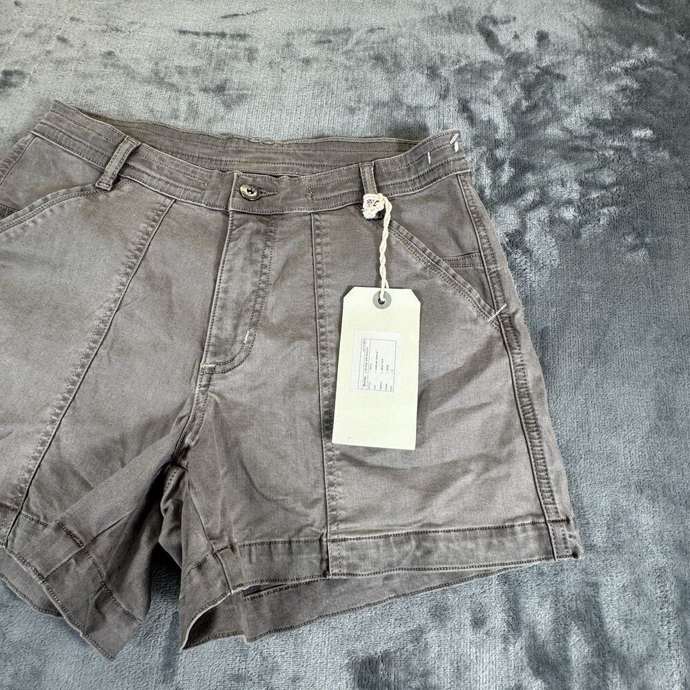 KUHL Sz 6 Kultivatr Shorts Womens Faded Dove 4" Ins Hiking Fishing Stretch NWT - Picture 5 of 16